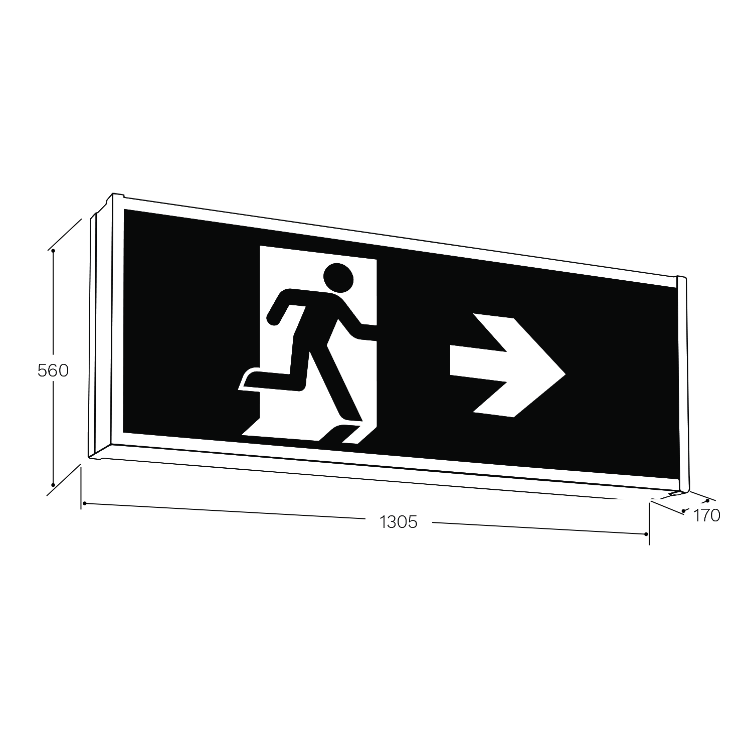 clevertronics emergency lighting gigantor exit linediagram uk