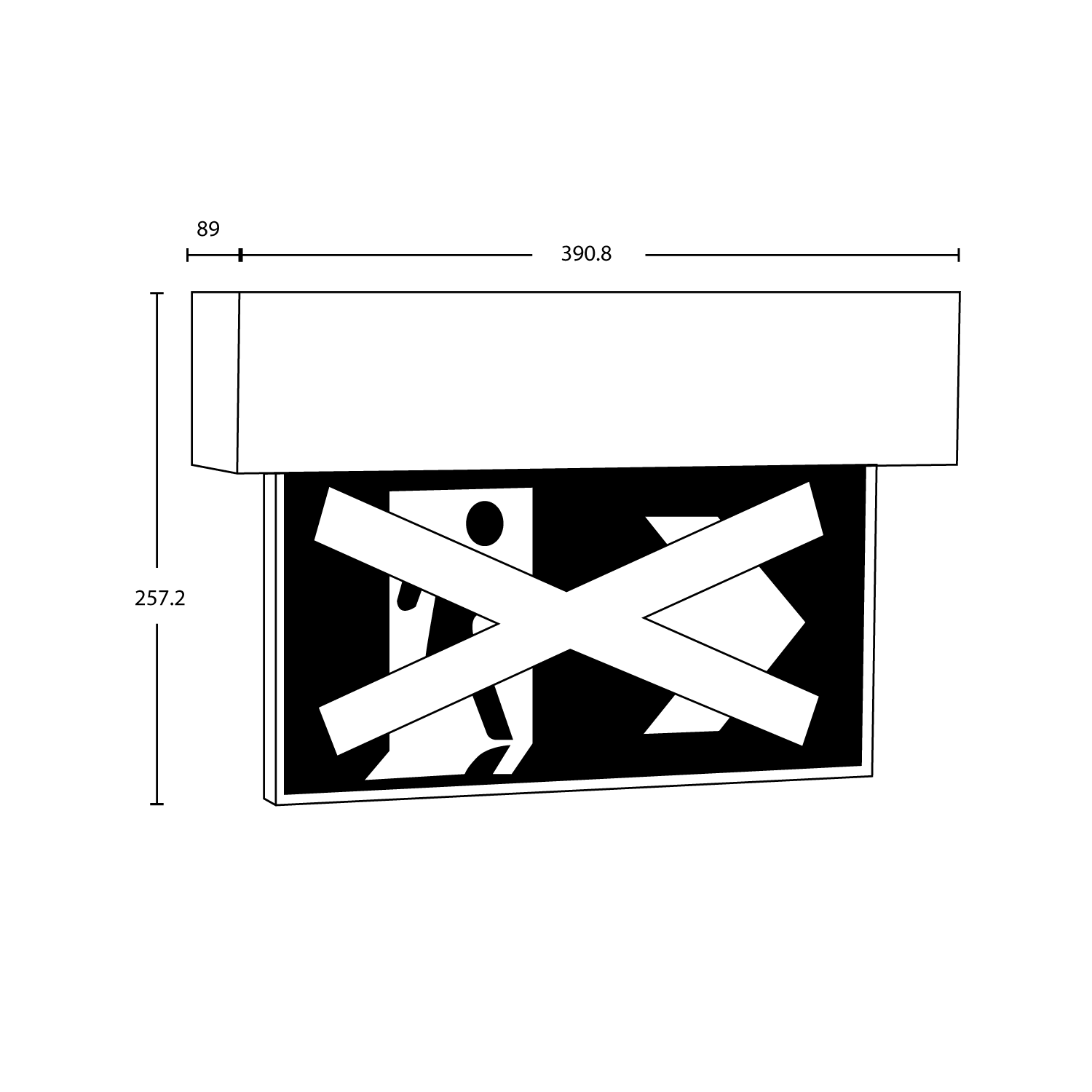 CleverEVAC Red Blade Surface Mount