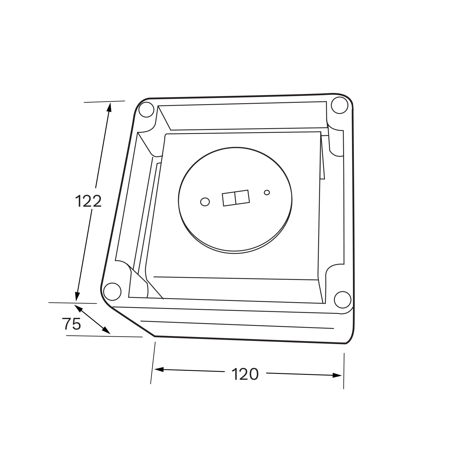 Low Temperature Emergency Luminaire
