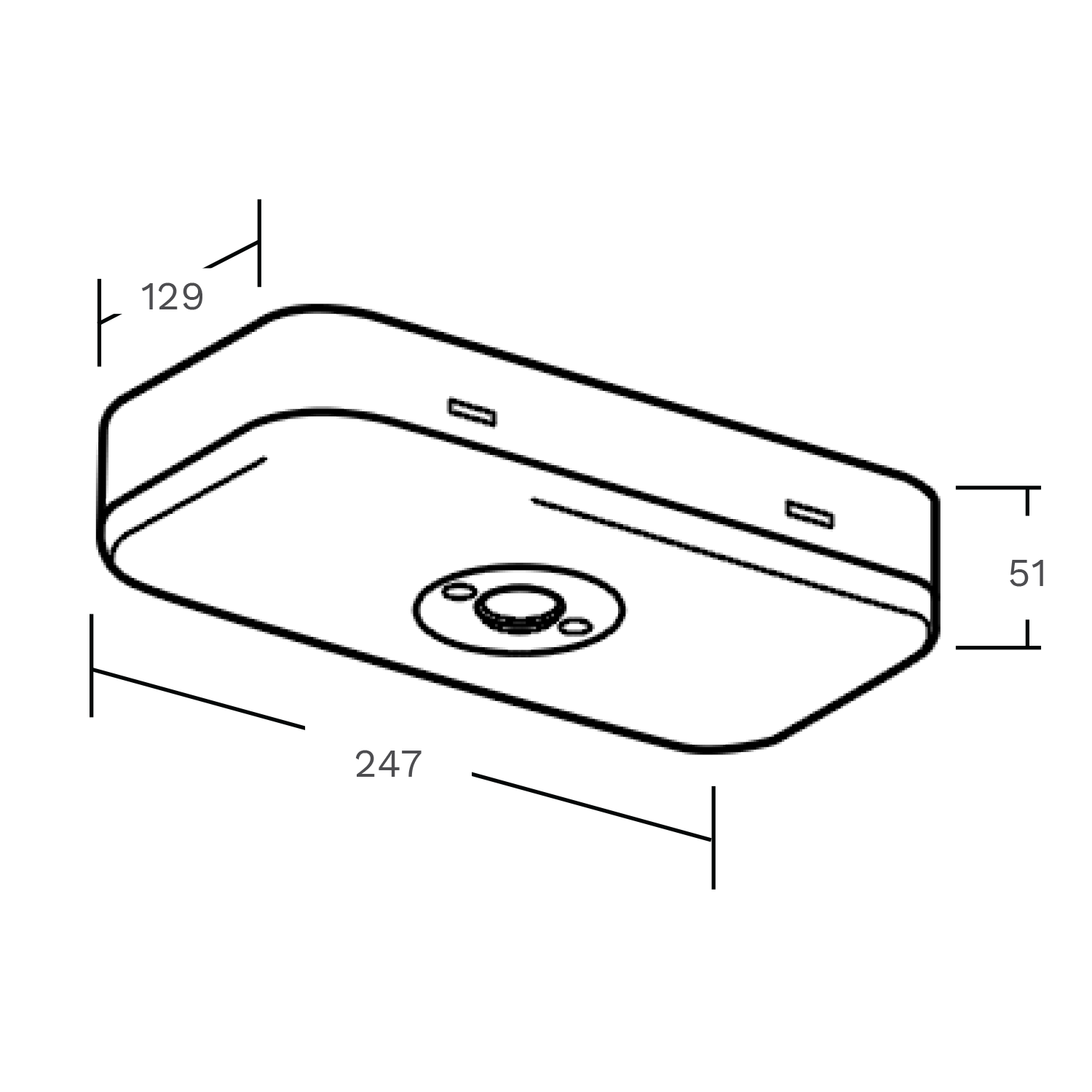 Clevertronics Weatherproof Emergency Luminaire