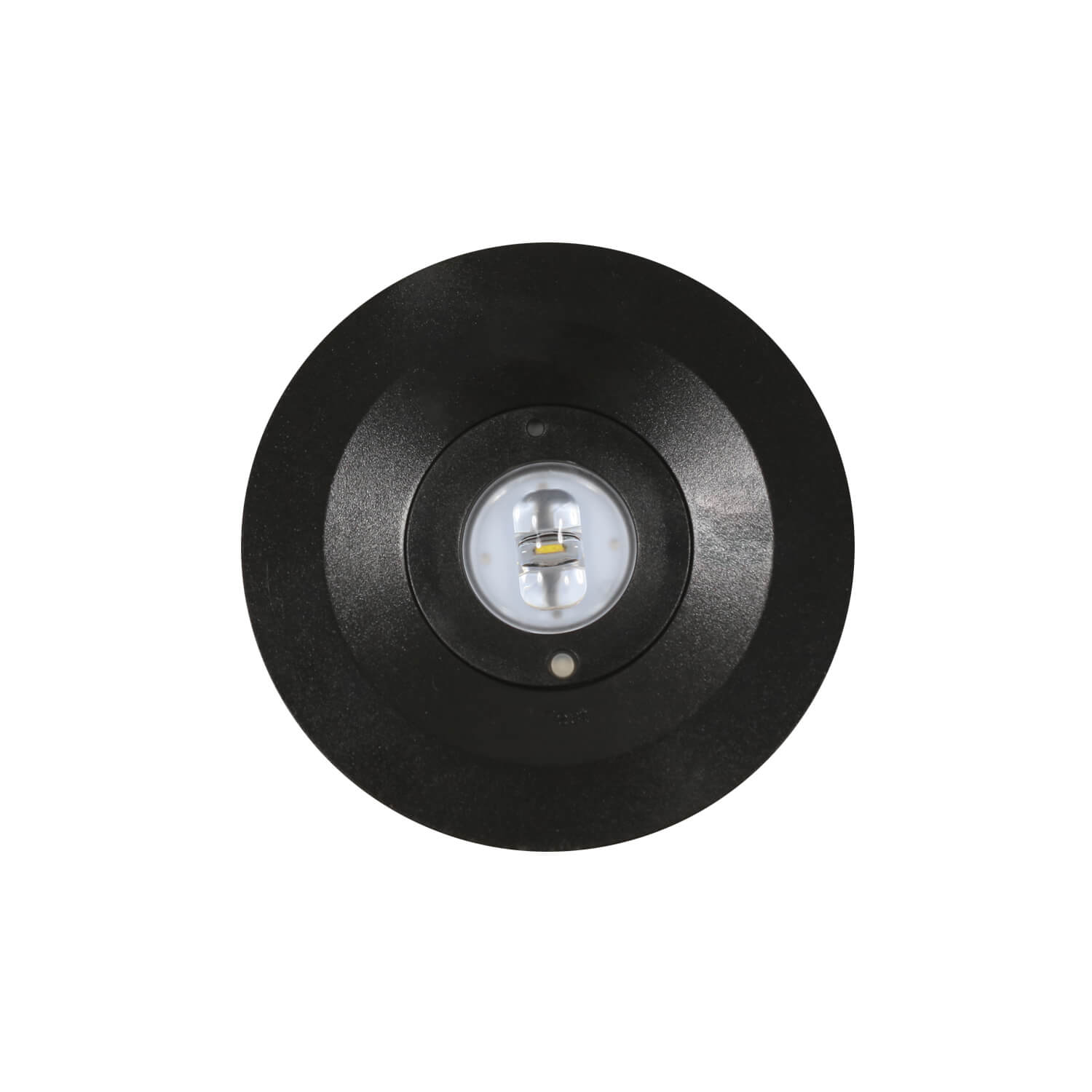 Lifelight Corridor Lens Recessed Emergency Light Black