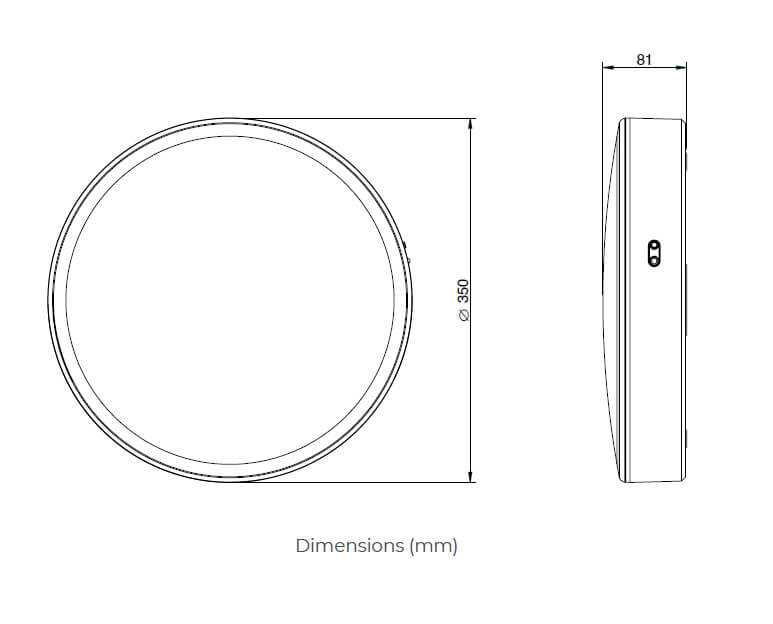 Circlite Luminaire Line Diagram